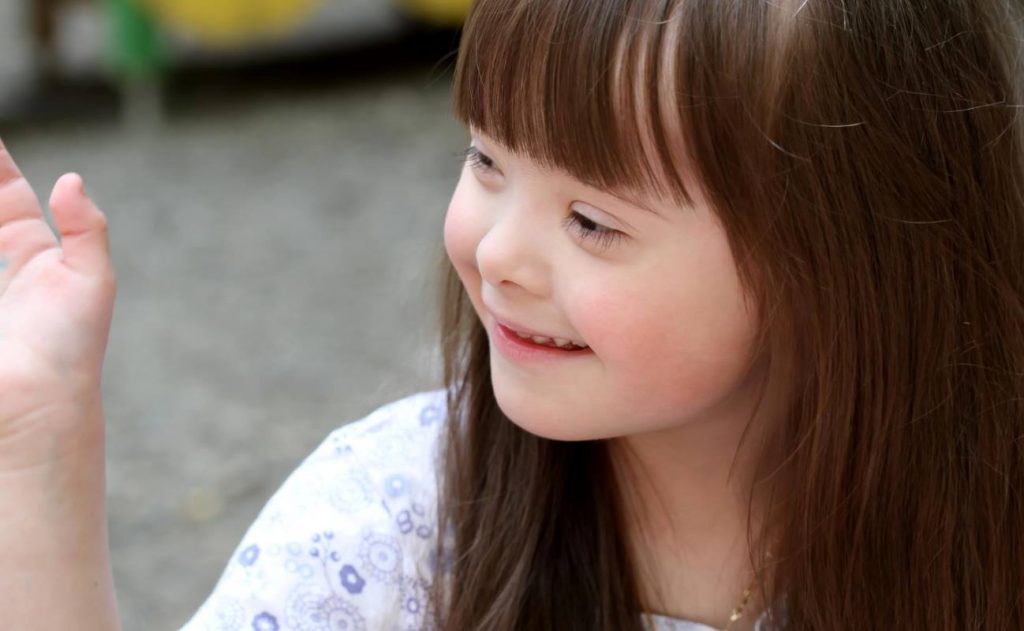 Girl With Down Syndrome