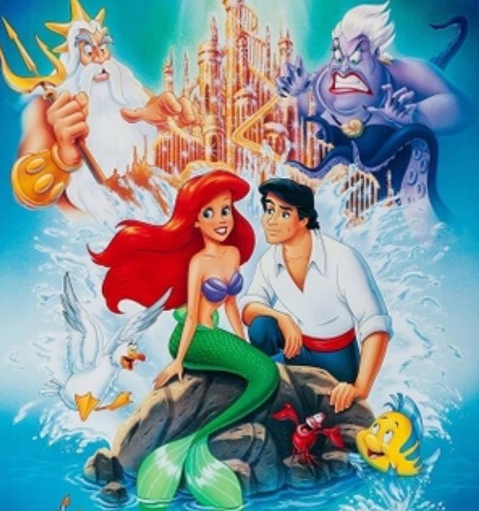 A little mermaid