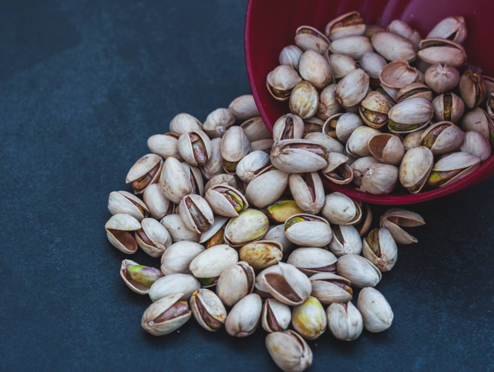 A Handful Of Pistachios