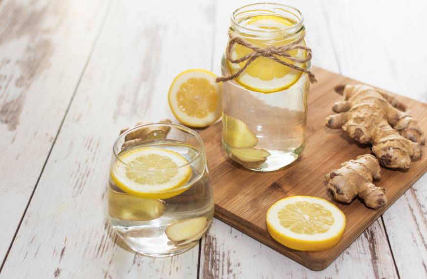 Lemon And Ginger Water