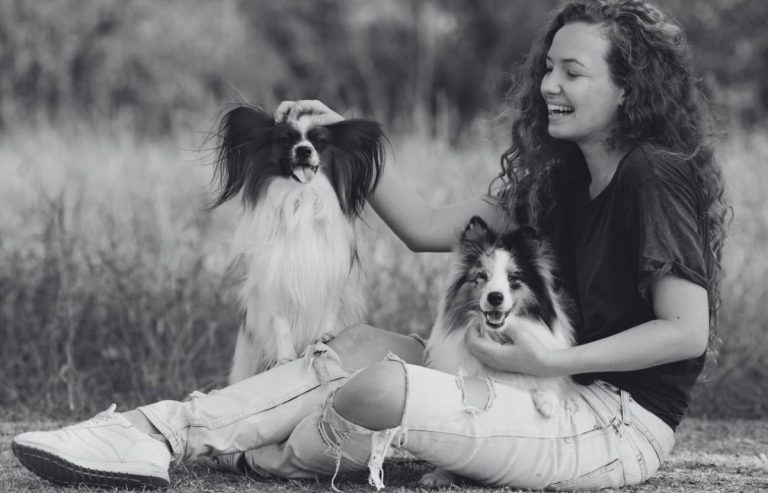 happy mood with pets