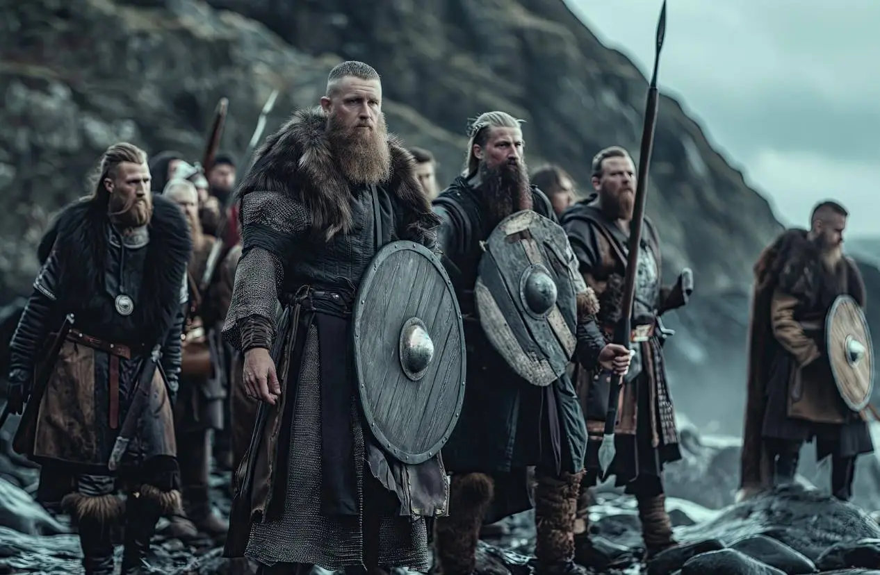 A Viking group