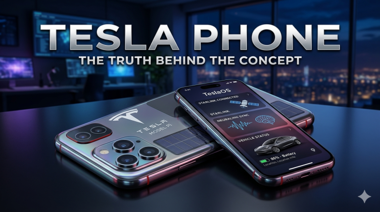tesla phone
