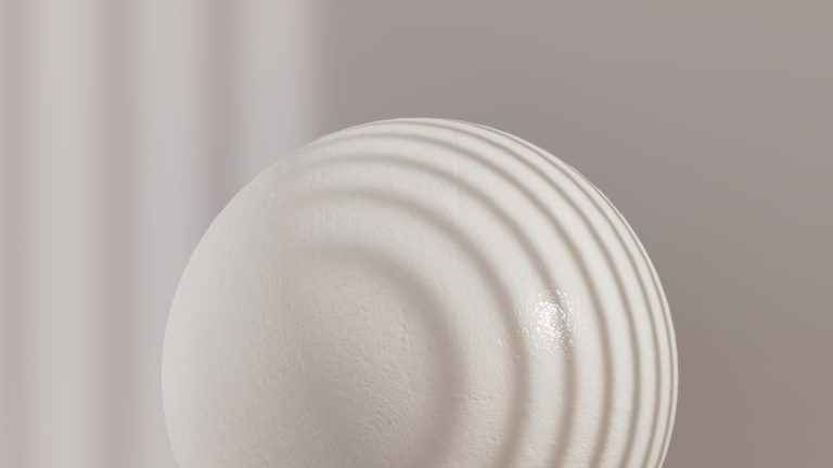 a white planet in space