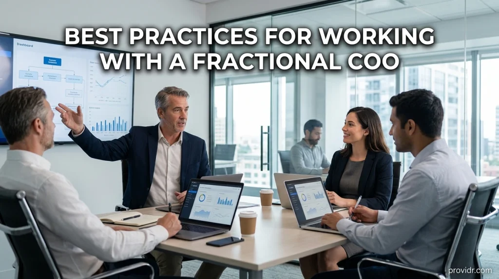 Best Practices for Working with a Fractional COO