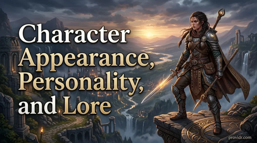 Character Appearance, Personality, and Lore