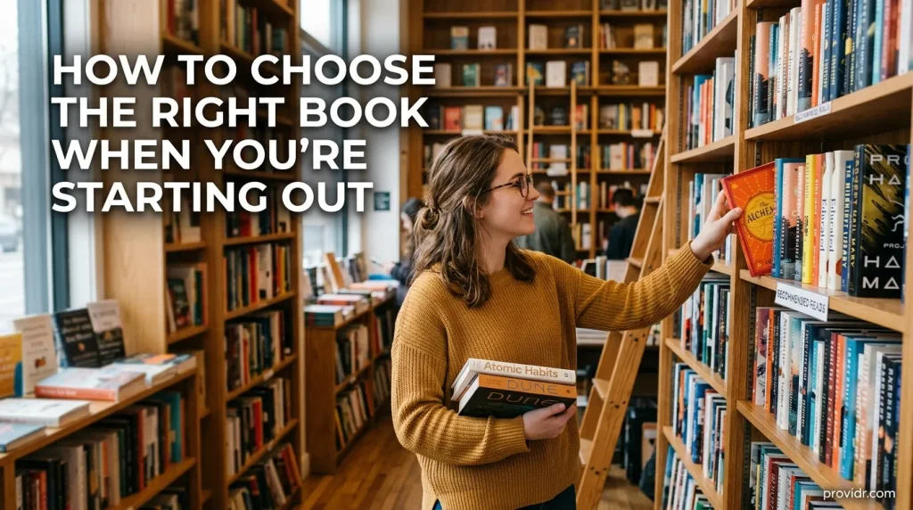 How to Choose the Right Book When You're Starting Out