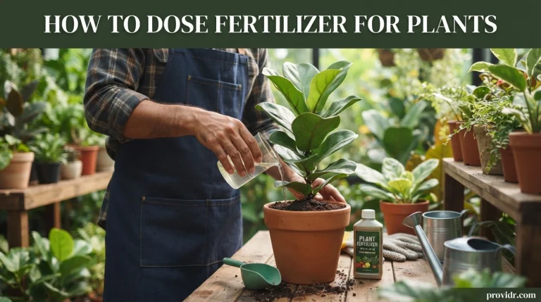 How to Dose Fertilizer for Plants