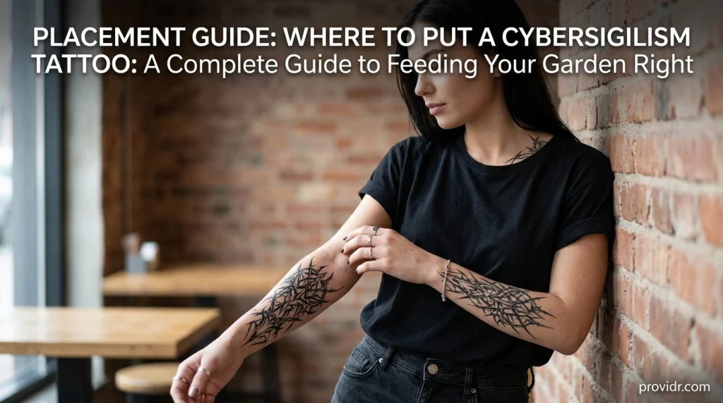 Placement Guide: Where to Put a Cybersigilism Tattoo