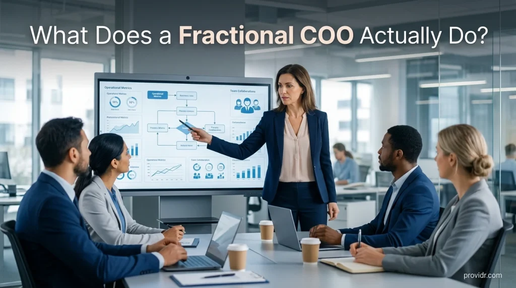 What Does a Fractional COO Actually Do?