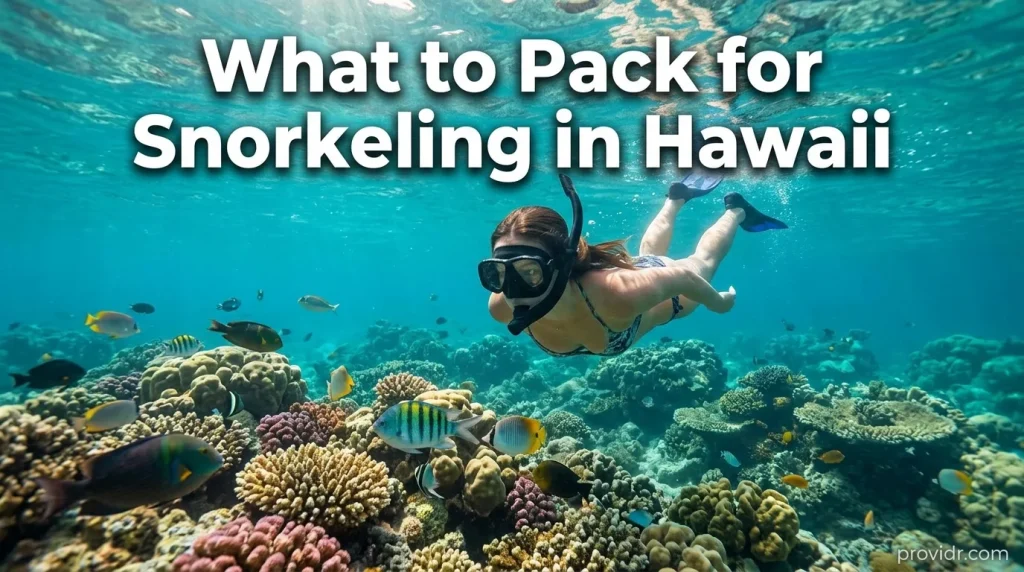 What to Pack for Snorkeling in Hawaii