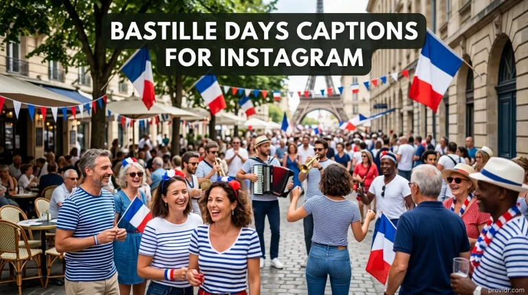 Bastille Days Captions for Instagram