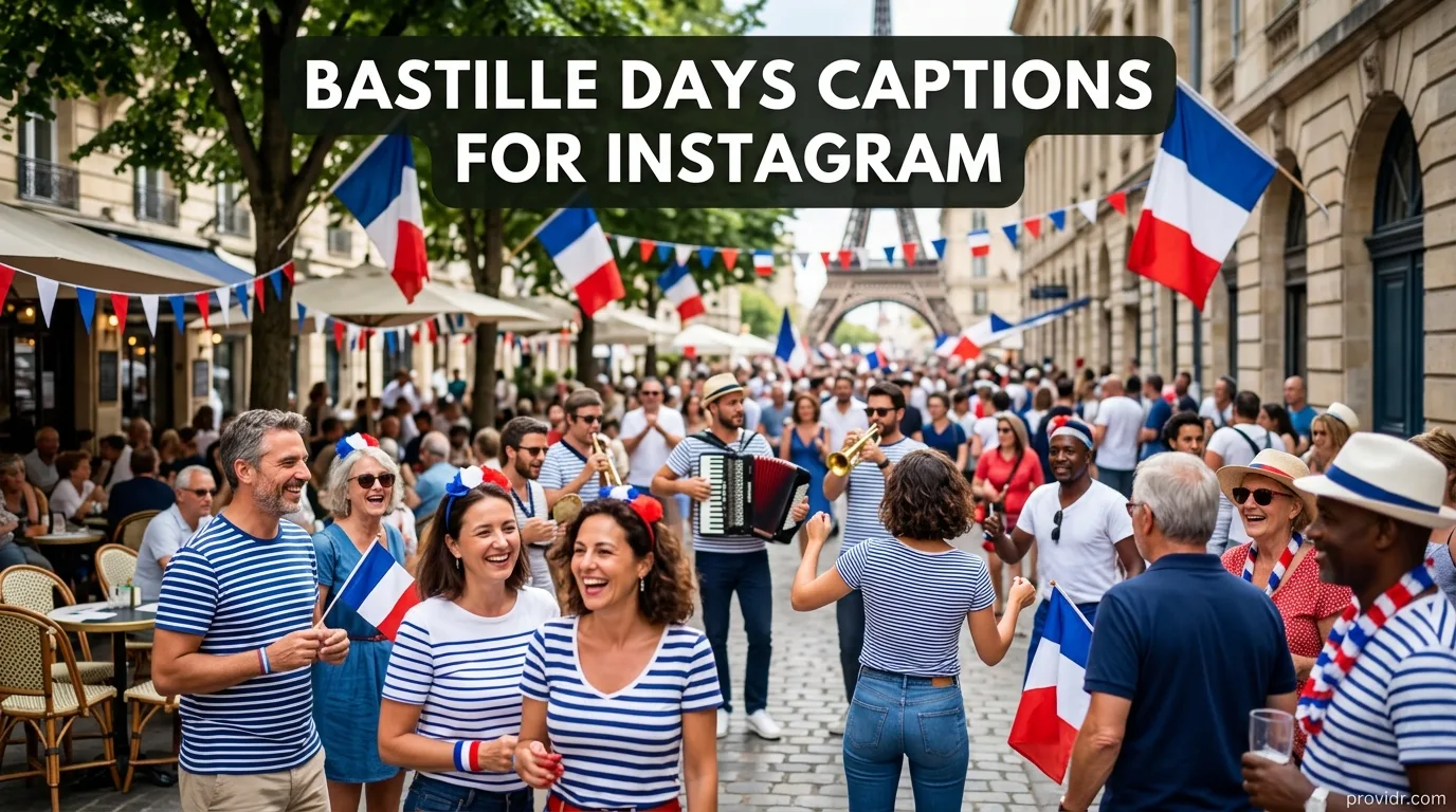 Bastille Days Captions for Instagram