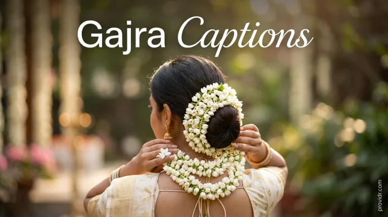 Gajra Captions