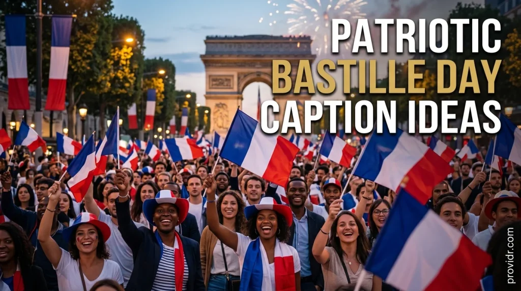 Patriotic Bastille Day Caption Ideas