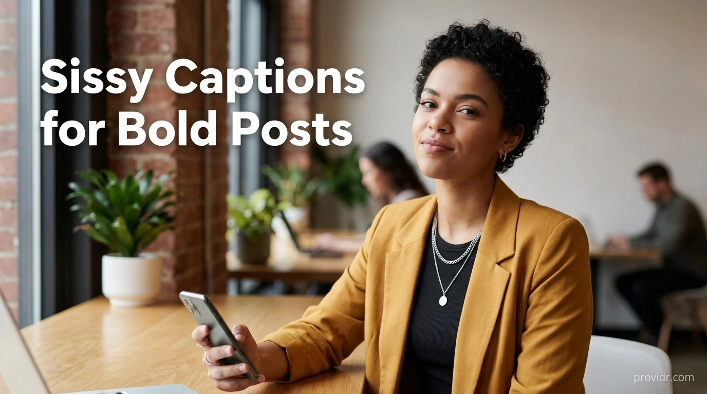Sissy Captions for Bold Posts